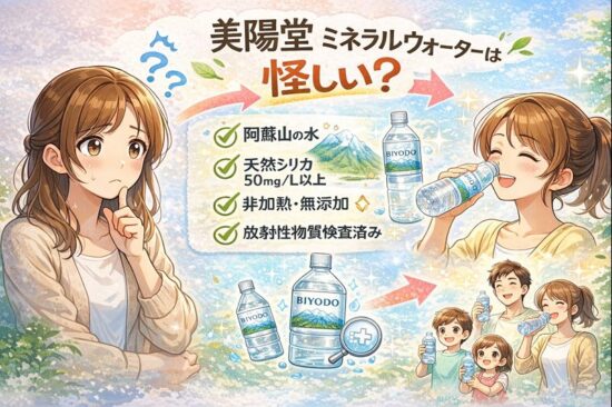 美陽堂ミネラルウォーターは怪しい？