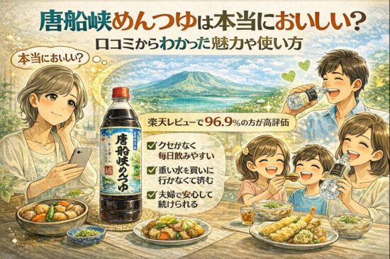 唐船峡めんつゆは本当においしい？口コミからわかった魅力や使い方